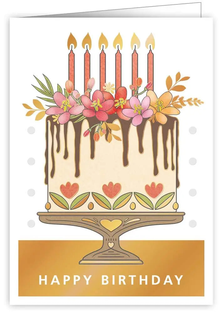 Happy Birthday Cake l Greeting Card