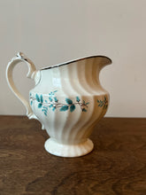 Load image into Gallery viewer, Pretty Vintage Pitcher with Blue Painted Flowers