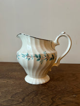 Load image into Gallery viewer, Pretty Vintage Pitcher with Blue Painted Flowers