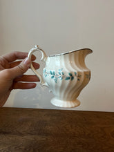 Load image into Gallery viewer, Pretty Vintage Pitcher with Blue Painted Flowers
