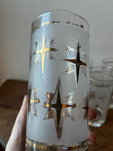 Load image into Gallery viewer, Set of Gorgeous MCM Frosted Gold Star Glasses