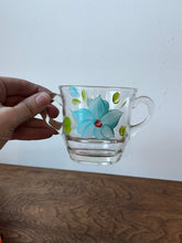 Load image into Gallery viewer, Vintage Sugar Dish with Hand-painted Blue Flower
