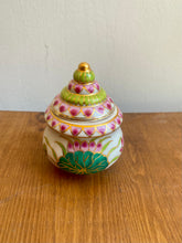 Load image into Gallery viewer, Vintage Lidded Porcelain Jar
