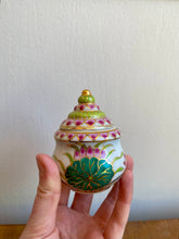 Load image into Gallery viewer, Vintage Lidded Porcelain Jar