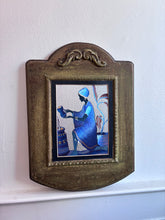 Load image into Gallery viewer, Vintage Foil Art Wall Hanging