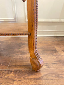 Antique Oak Parlour Table