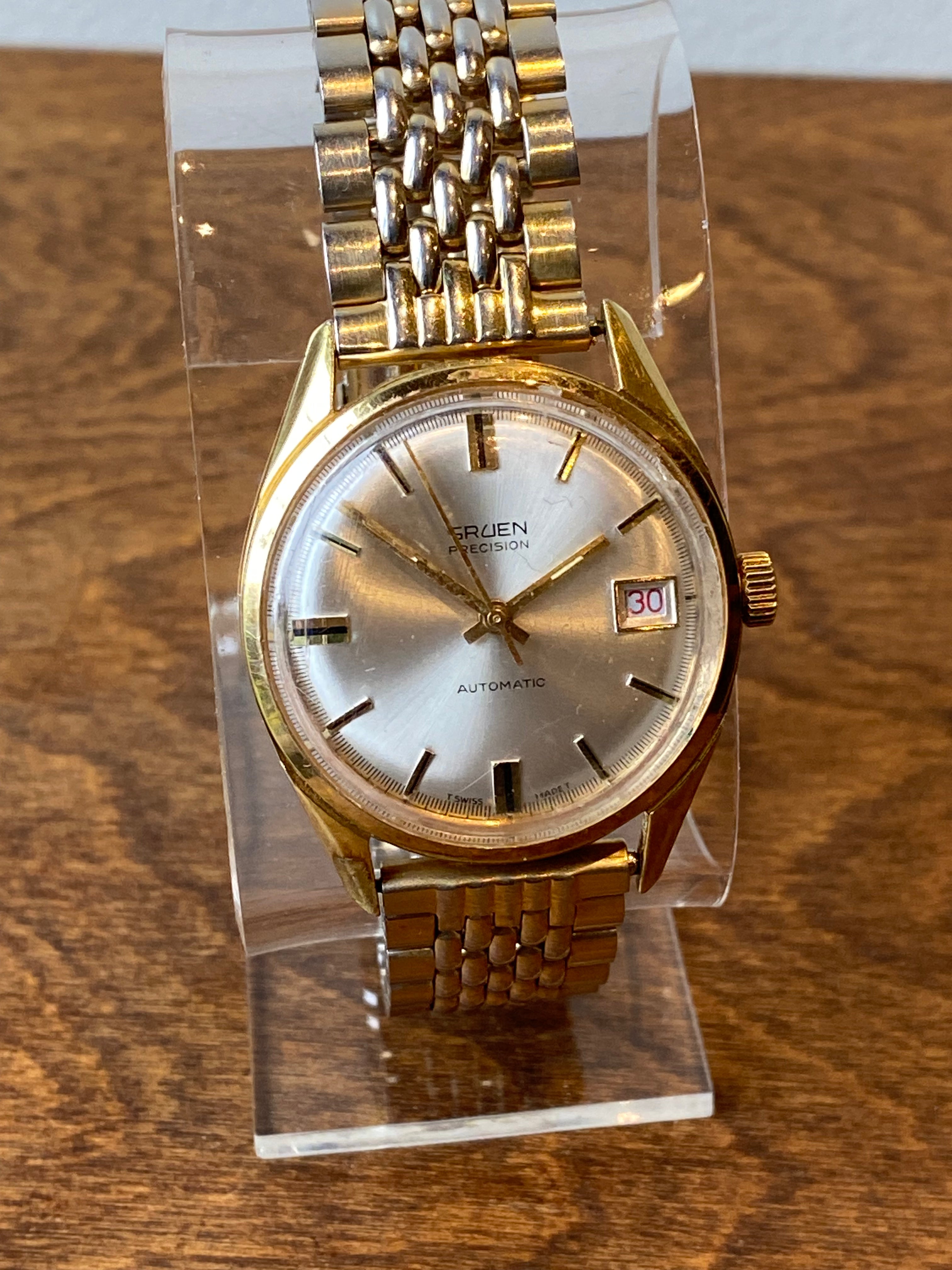 Vintage GRUEN Precision Swiss Watch - Main Image