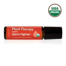 Load image into Gallery viewer, Organic Germ Fighter Essential Oil Blend Pre-Diluted Roll-On 10 mL