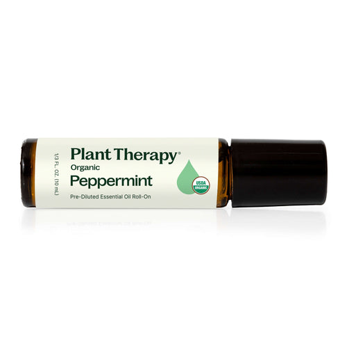 Peppermint Pre-Diluted Essential Oil Roll On 10 mL