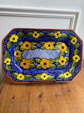 Load image into Gallery viewer, Handpainted Floral Pottery Dish