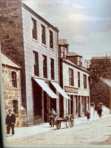 Framed Print High Street Fraserburgh, UK 1900