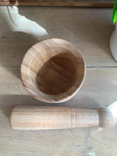 Load image into Gallery viewer, Wood Mortar and Pestle