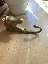 Load image into Gallery viewer, Solid Brass Equestrian Wall Hook