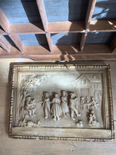 Load image into Gallery viewer, Antique Plaster Relief of Village