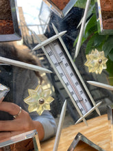 Load image into Gallery viewer, Mirrored Glass Star Thermometer