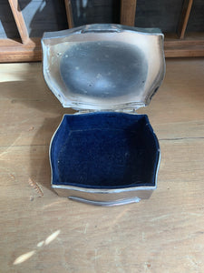Lovely Vintage Silver Trinket Box