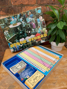 Vintage Stock Ticker Board Game Business Stock Market