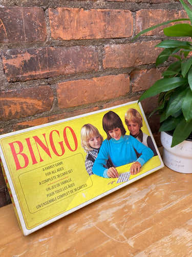 Vintage 1970s Bingo Game