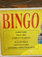 Load image into Gallery viewer, Vintage 1970s Bingo Game