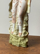 Load image into Gallery viewer, Vintage Bisque Statue of a Fancy Boy Made in Germany