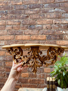 Gold Gilt Wall Shelf