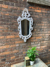 Load image into Gallery viewer, Lovely Ornate White Framed Mirror