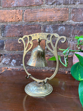 Load image into Gallery viewer, Lovely Table Top Brass Hanging Bell