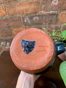 Lovely Blue Pottery Vessel with Cork top