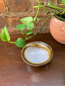 Sweet Little Pottery Mini Dish Signed