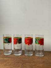 Load image into Gallery viewer, Fun Vintage Set of 4 Christmas Glasses