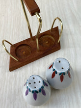 Load image into Gallery viewer, MCM Style Salt &amp; Pepper Set with Holder