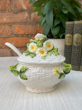 Load image into Gallery viewer, Vintage Lefton Daisy Japan Soup Tureen