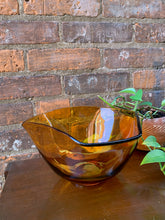 Load image into Gallery viewer, MCM Amber Fluted Bowl