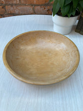 Load image into Gallery viewer, Large Vintage  Wooden Bowl