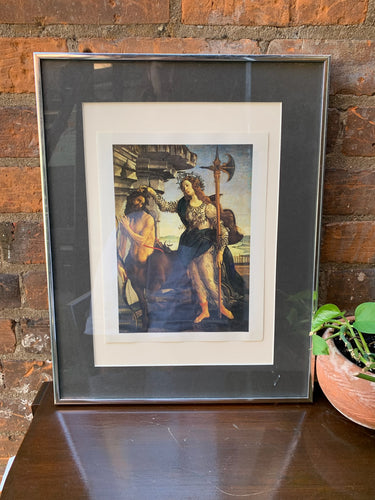 Art Print of Botticelli’s Athena & The Centaur