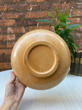 Load image into Gallery viewer, Large Vintage  Wooden Bowl