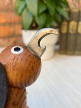 Load image into Gallery viewer, Wooden Folk Art Bird Bottle Opener