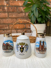 Load image into Gallery viewer, Vintage Set of German Salt &amp; Pepper Set with Condiments Jar