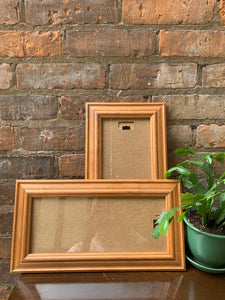 Oblong Wooden Frames