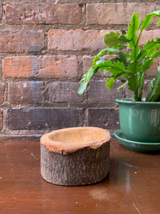 Hollowed Wooden Trinket Bowl