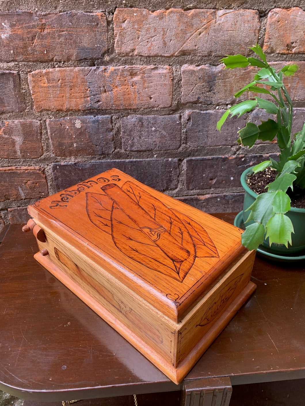 Wooden Cigar Box