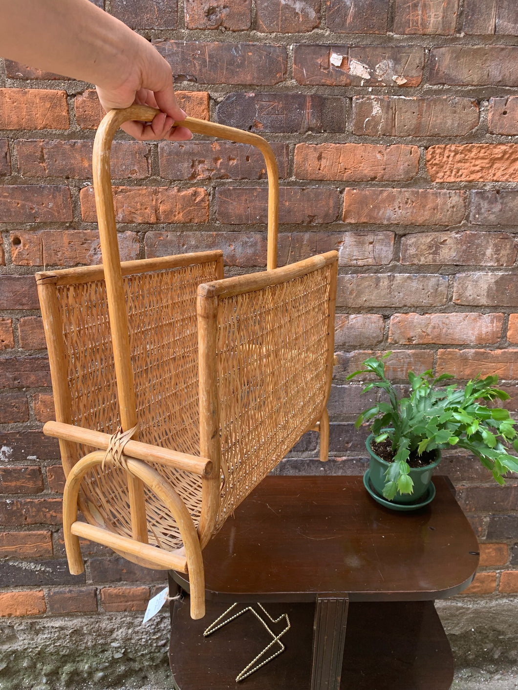 Boho Rattan Book / ZINE Holder