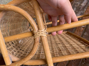 Boho Rattan Book / ZINE Holder