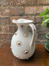 Load image into Gallery viewer, Mid Century Italian Pottery Vase by Fratelli Fanciullacci Polka Dot