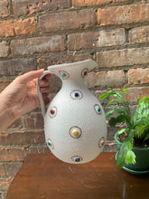 Load image into Gallery viewer, Mid Century Italian Pottery Vase by Fratelli Fanciullacci Polka Dot