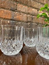 Load image into Gallery viewer, Gorgeous Set of 4 Cut Crystal Glasses