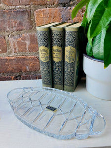 Gorgeous Handcuff Lead Crystal Tray