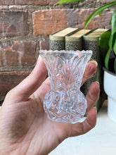 Load image into Gallery viewer, Darling Cut Crystal Bud Vase