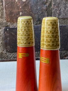 Awesome 70s Salt & Pepper Shaker Set