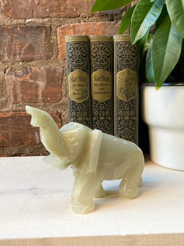 Onyx Alabaster Marble Elephant